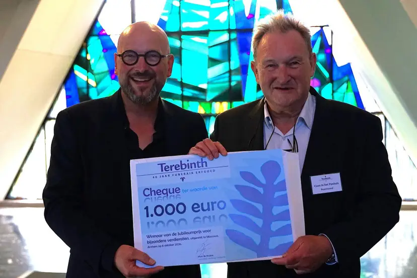uitreiking cheque