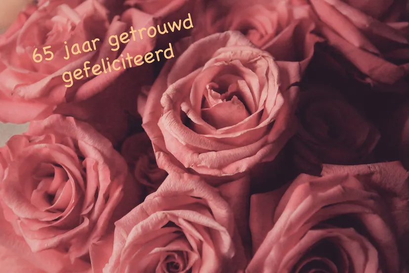 65 jaar getrouwd