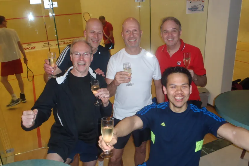 champagne en big smile