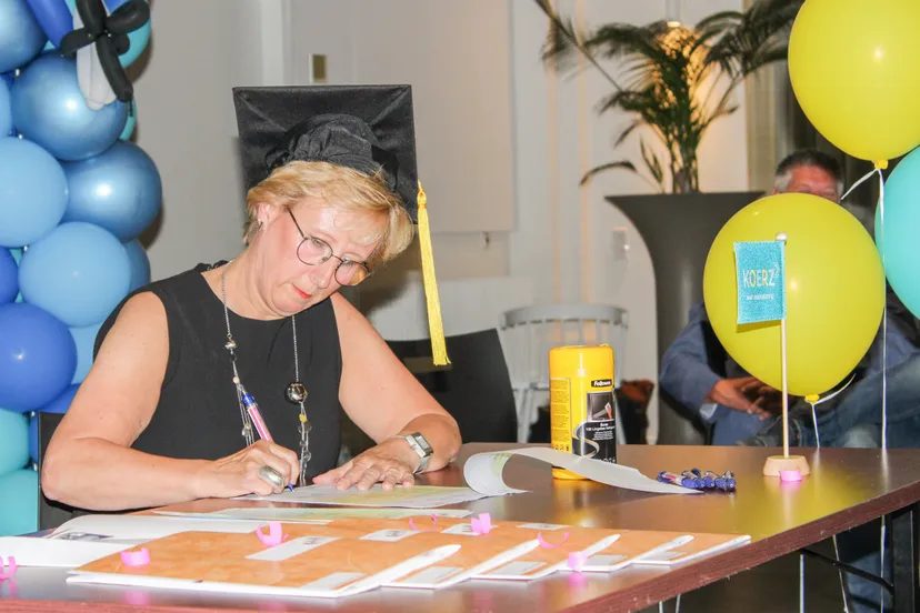 diploma uitreiking koerz studenten groenhuysen