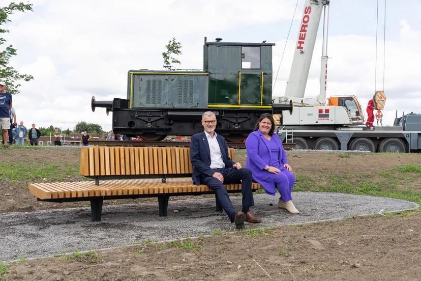 f58 plantagebaan plaatsing locomotief 43