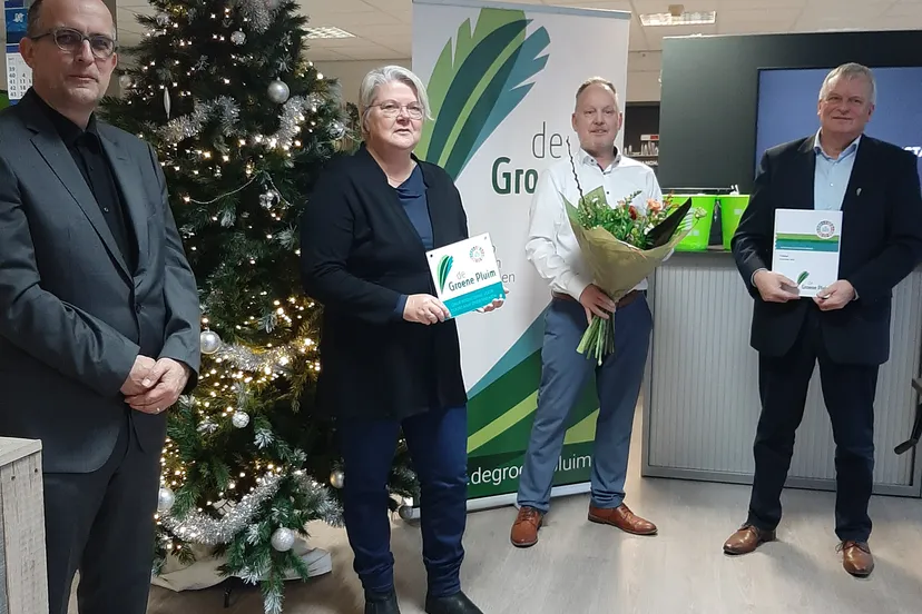 foto tristar groene pluim