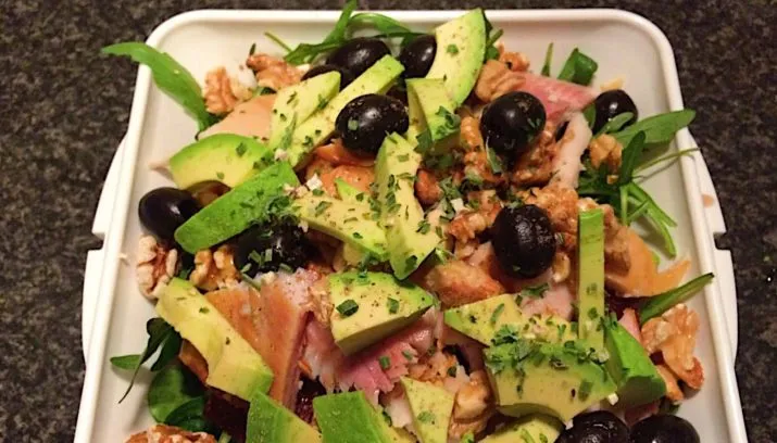 gezonde salade bereiden