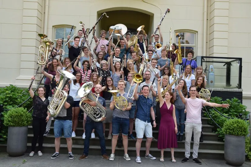 groepsfoto zomer orkest nederland 2018
