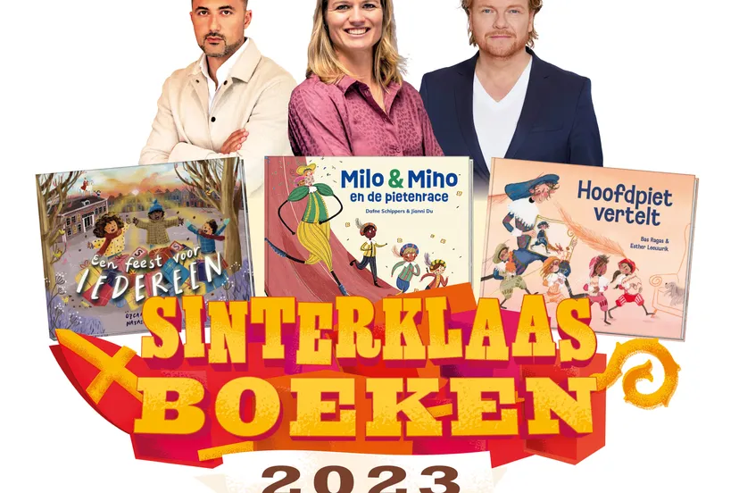 logo sint met auteurs en boeken