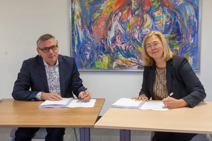 ondertekening overeenkomst