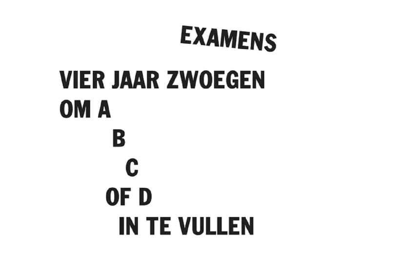 schoolexamens loesje