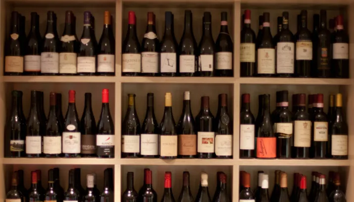 wijn voorraad