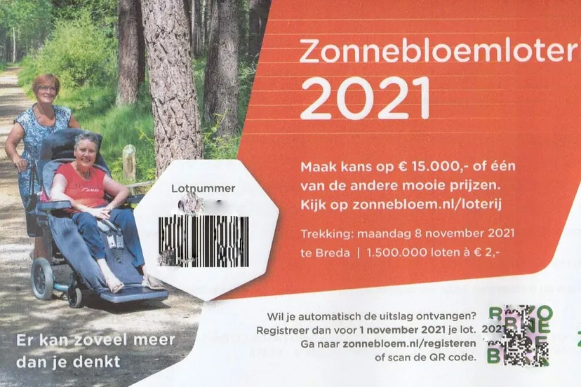 zonnebloemloterij
