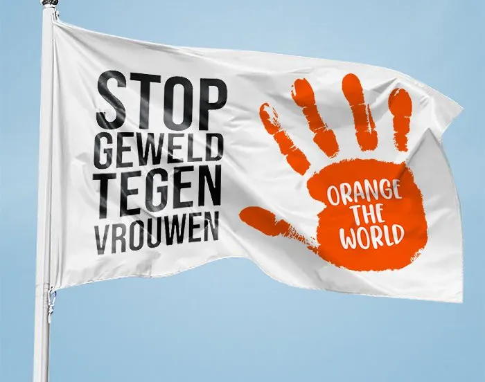 vlaggen orange the world sv