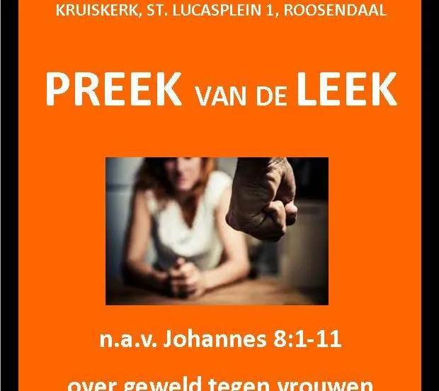 flyer A6 Preek van de Leek1 1