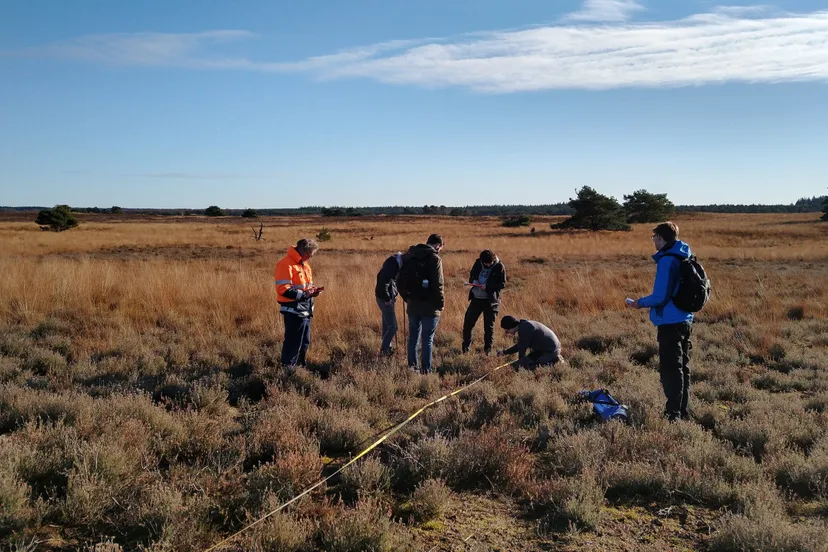 booronderzoek op de elspeter heide foto eva kaptijn scaled