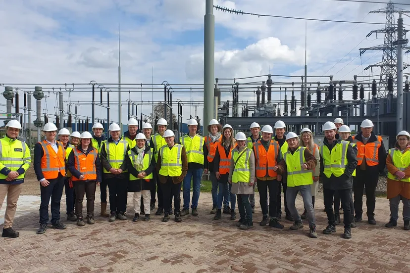 ps bij onderstation van liander in tiel