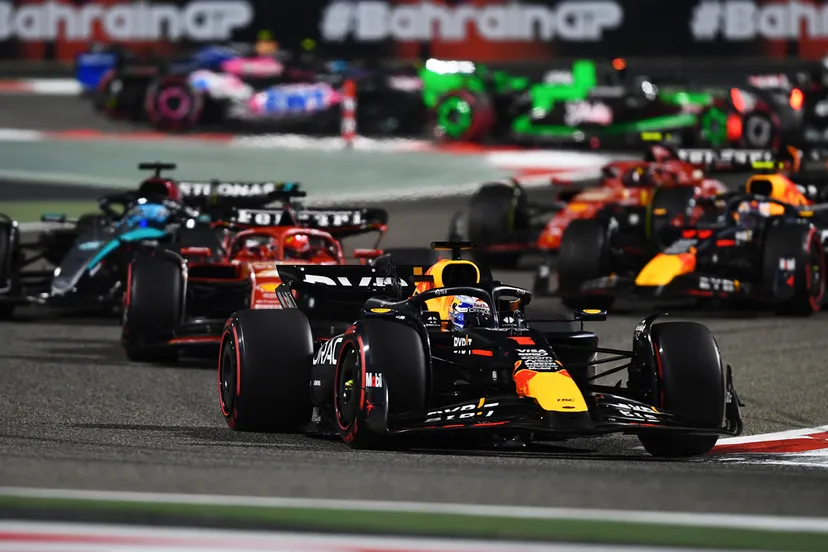 2024f1gp01 bahrein kort na de start