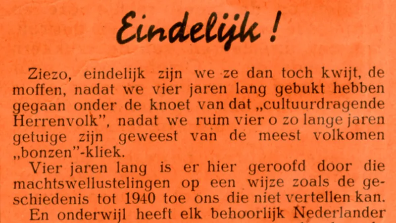 75 jaar bevrijding