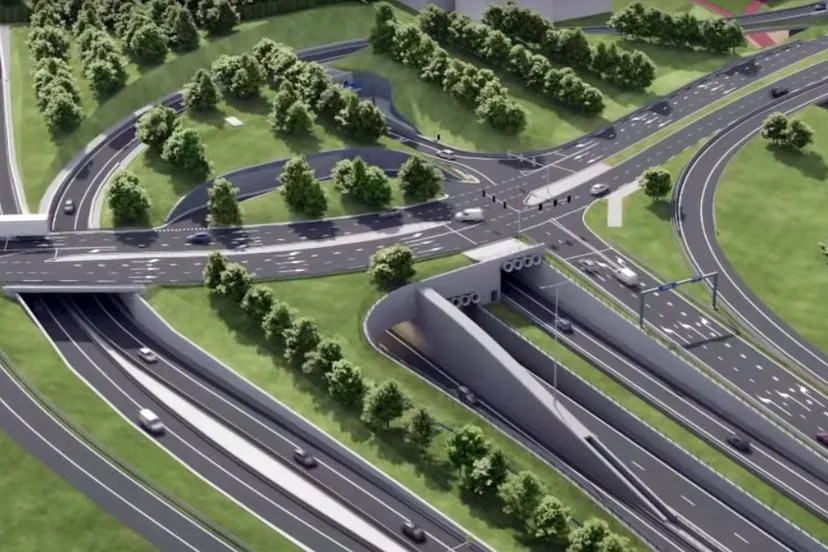 a2 tunnel rond geusselt