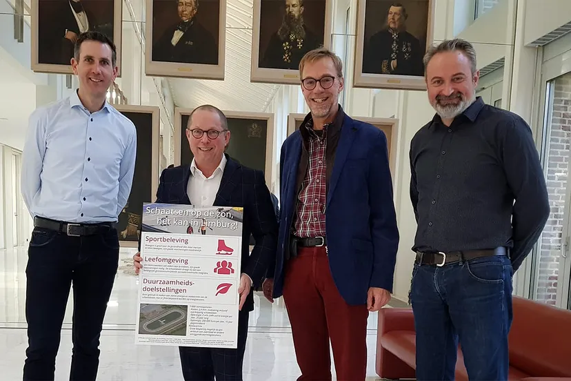 aanbieden plan 400m ijsbaan geleen