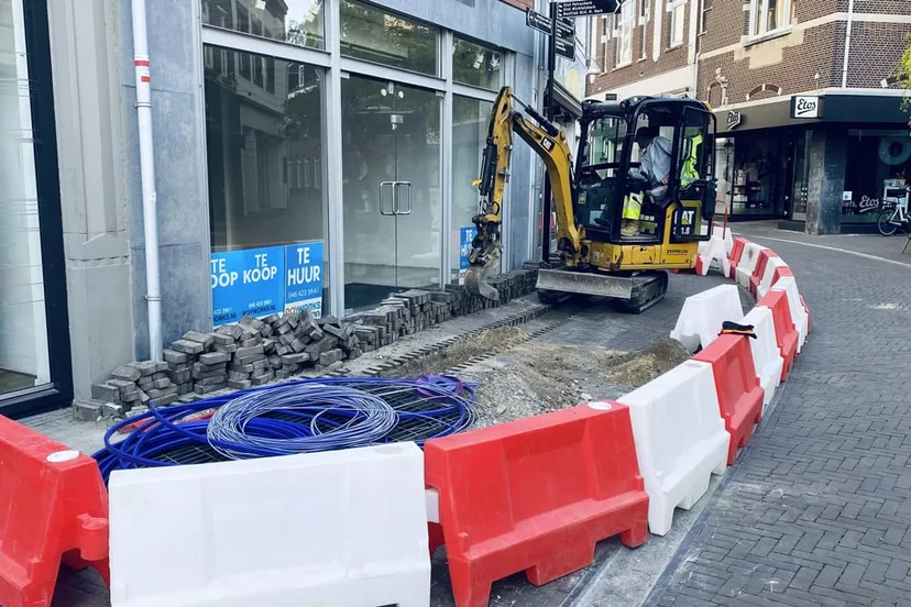 aanleg glasvezel in sittard