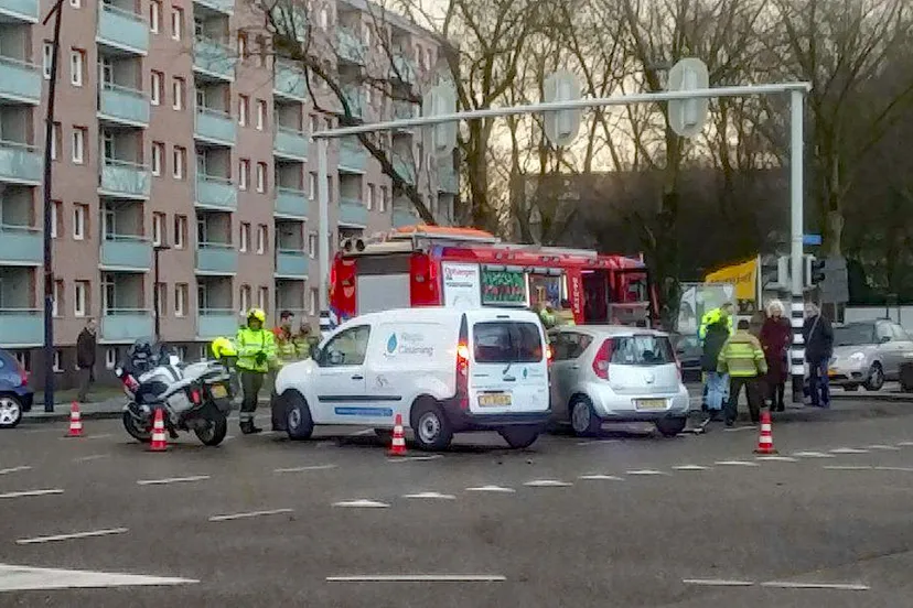 aanrijding op mauritslaan in beek op 16 januari 2018