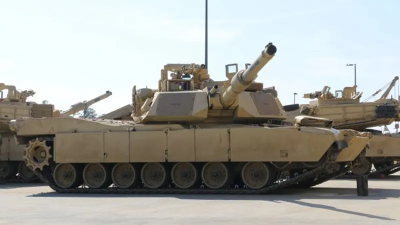 abrams m1 tank