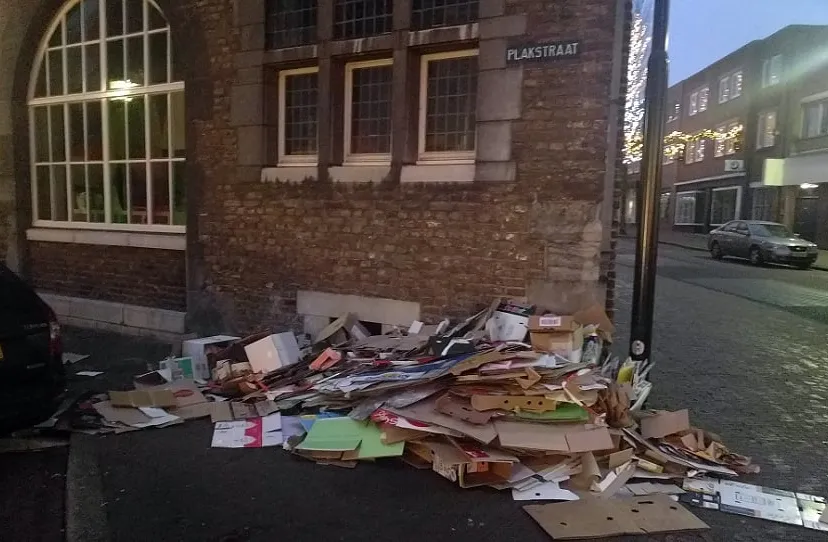 afval zaterdagmarkt plakstraat