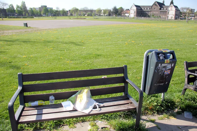 afvalbakken maaslandpark 1