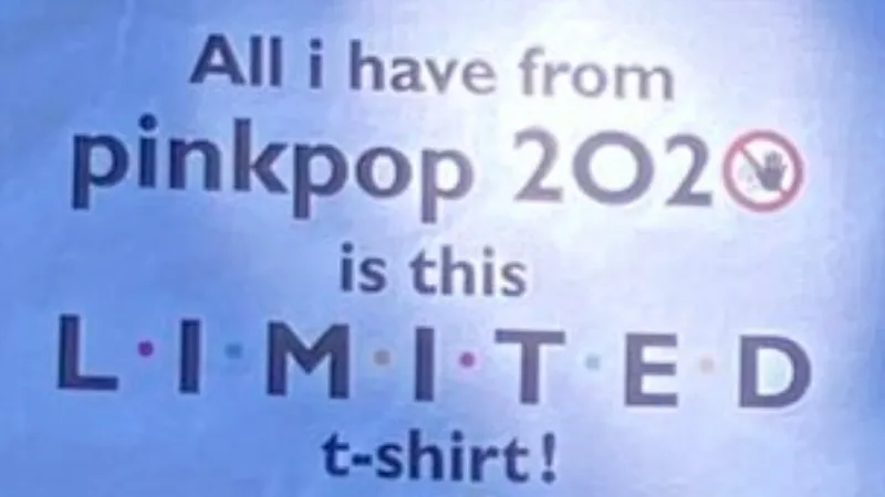 all i have from pinkpop 2020