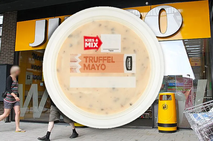 allergenenwaarschuwing truffelmayo jumbo entree supermarkt