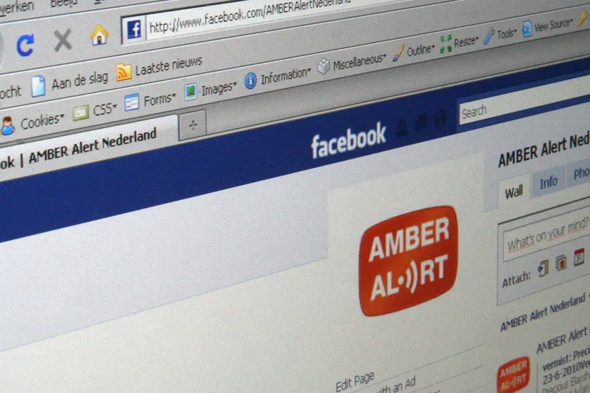 amber alert facebook