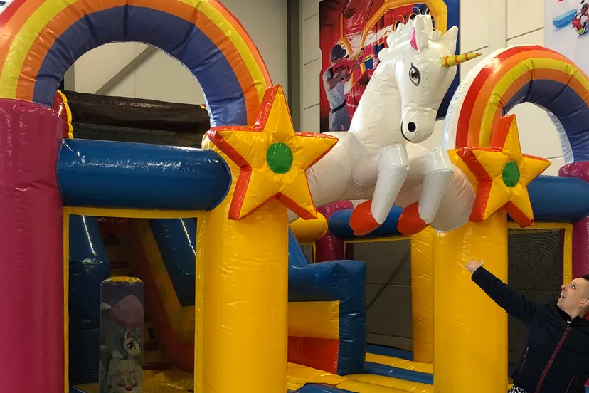 amuserent springkussen