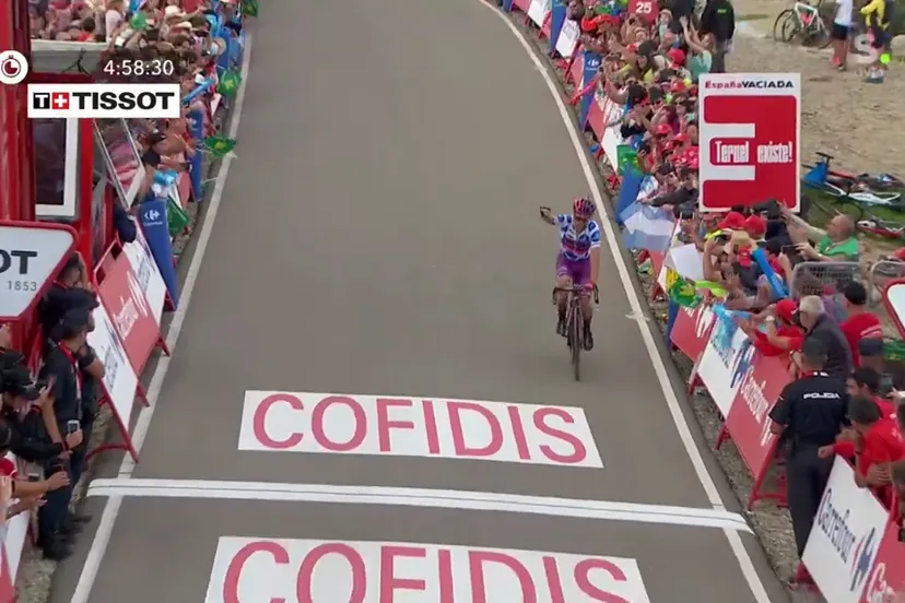 angel madrazo wint etappe 5 vuelta 2019