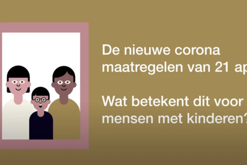 animatie met simpele uitleg over coronamaatregelen