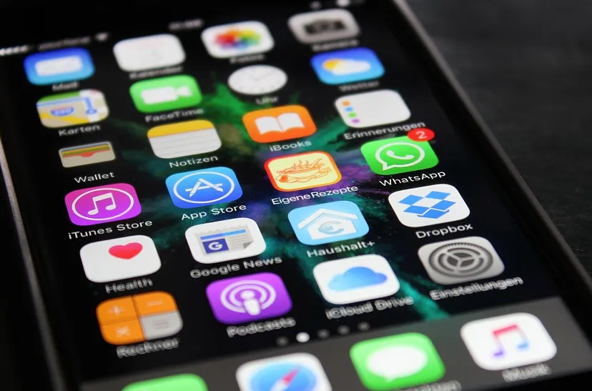 apps op een mobiele telefoon