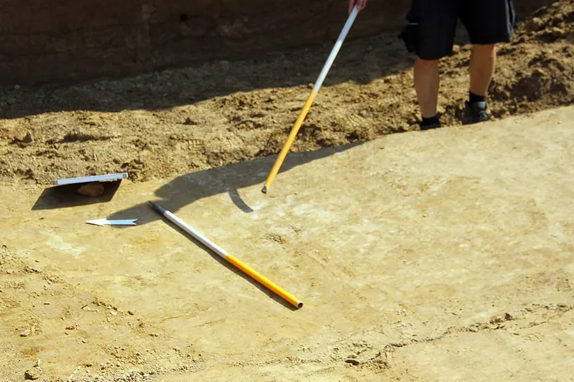 archeologische opgravingen haeselderveld geleen