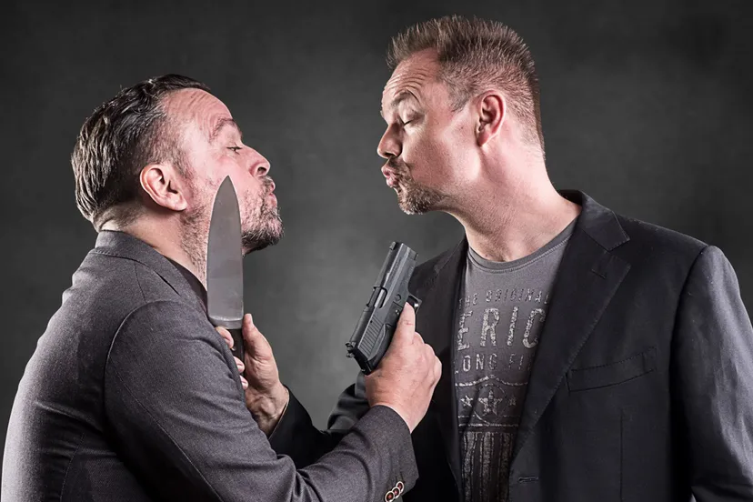 arie en silvester foto bram jonker