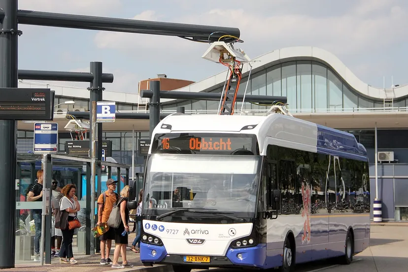 arriva elektrische bus station ns 2