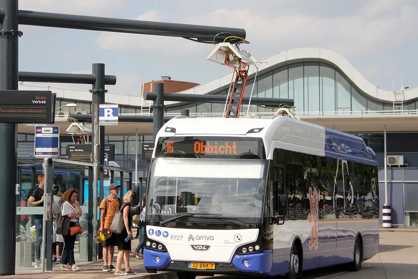 arriva elektrische bus station ns 2