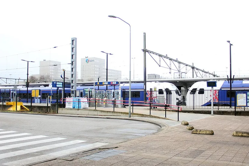 arriva trein arriveert in sittard