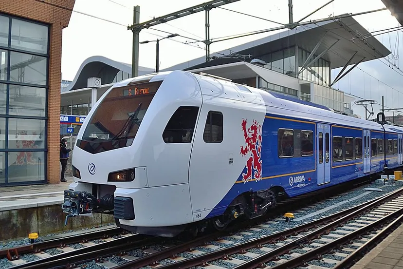 arrivatrein arriva trein station sittard