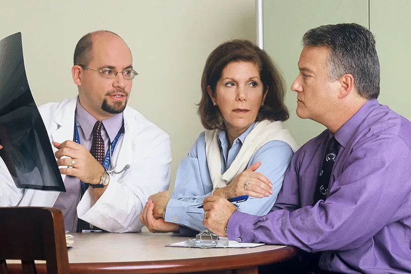 arts koppel rontgenfoto