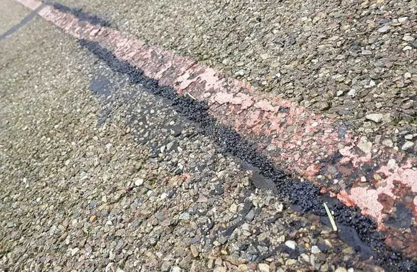 asfaltreparaties wielerbaan geleen