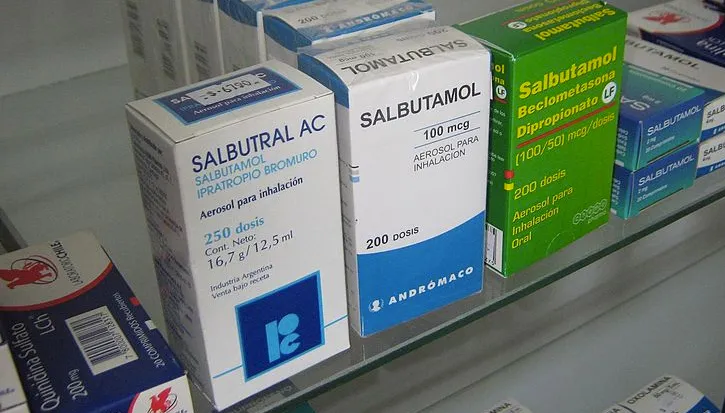 astmamedicijn salbutamol
