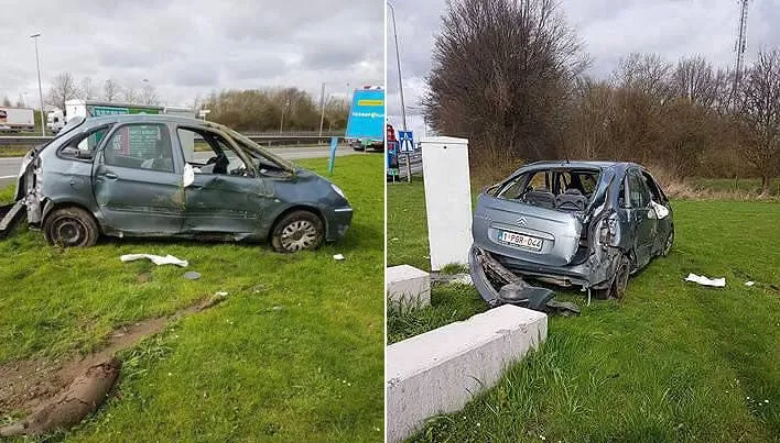 auto aanrijding vluchter geleen 3