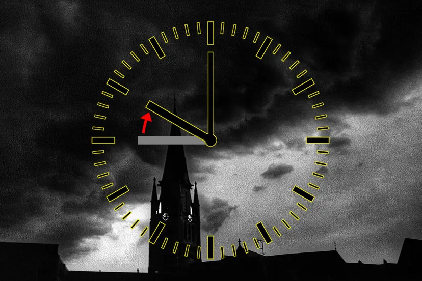 avondklok van 2100 naar 2200 uur