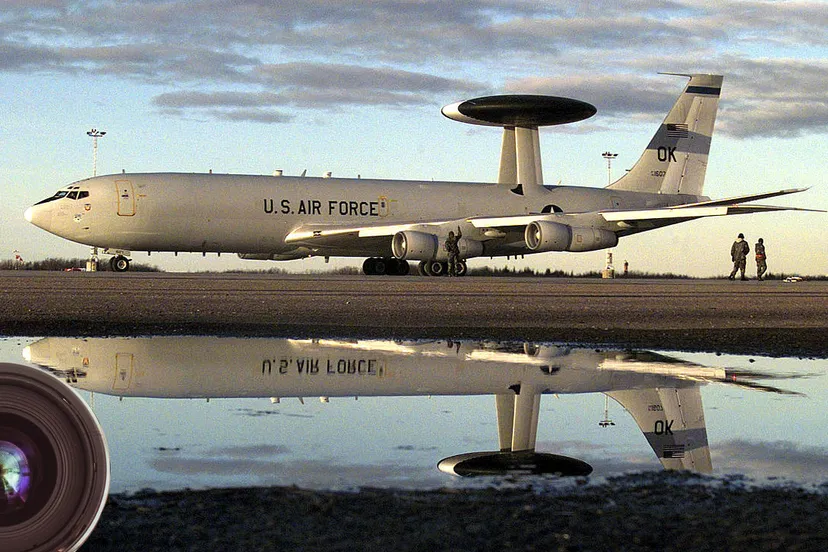 awacstoestel cc0 public domain fotocamera