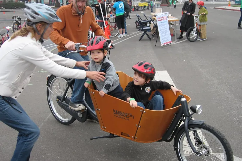 babboe city tweewielerbakfiets