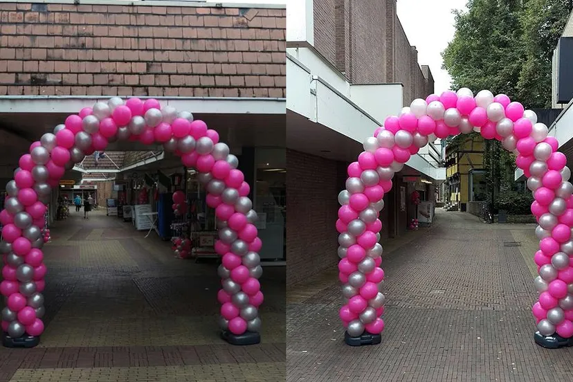 ballonbogen gestolen in centrum van sittard