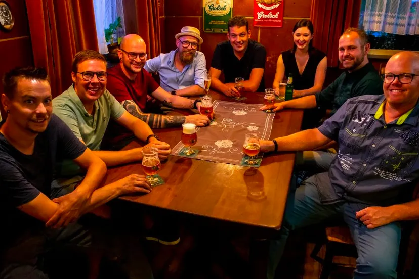 baroesjko in de kroeg