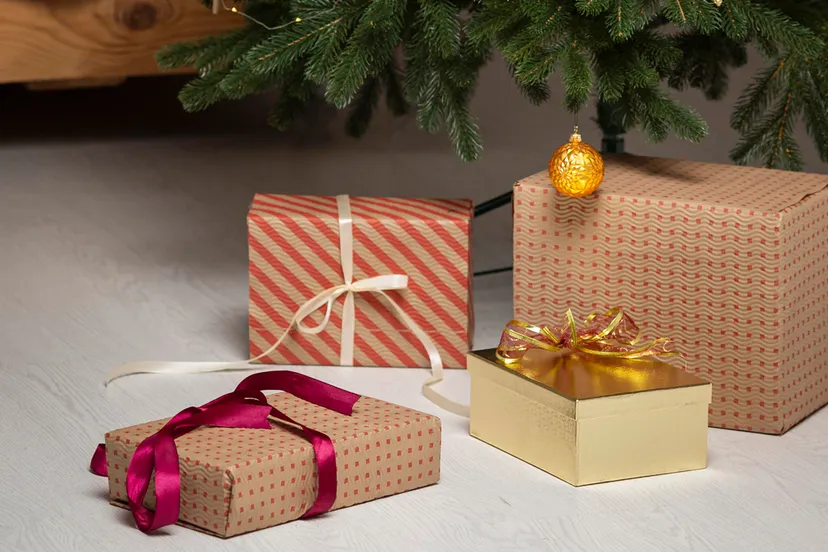 beautiul kerst thuis concept