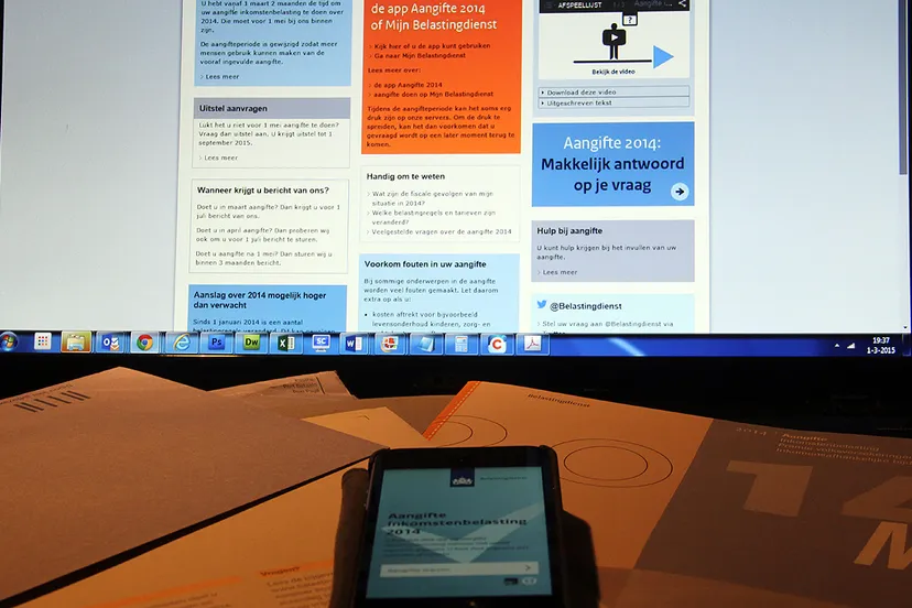 belastingaangifte ib 2014 online
